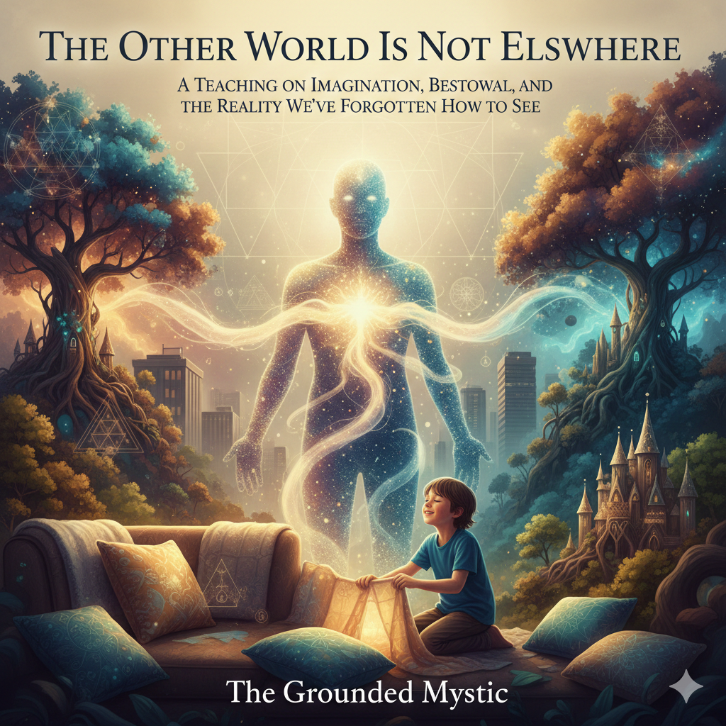 The Other World Is Not Elsewhere: A Teaching on Imagination, Bestowal, and the Reality We’ve Forgotten How to See