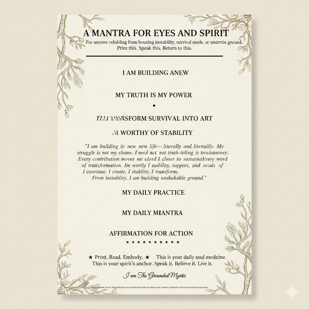 A Daily Affirmation for the Soul