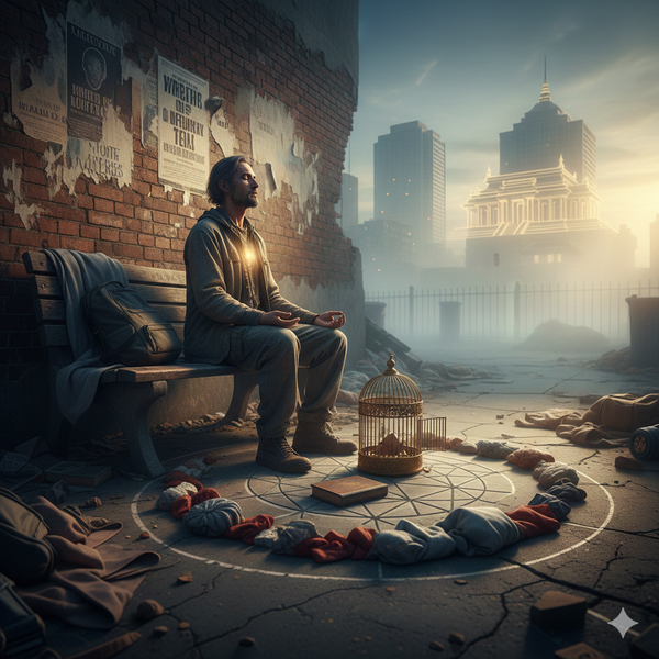 The Sacred Geometry of Displacement: Finding God in the Gaps